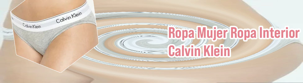 Calzoncillos calvin klein mujer