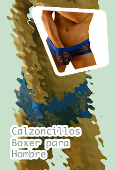 Hombres en calzoncillos boxer