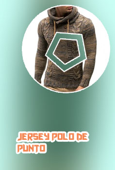Jersey abrigo hombre