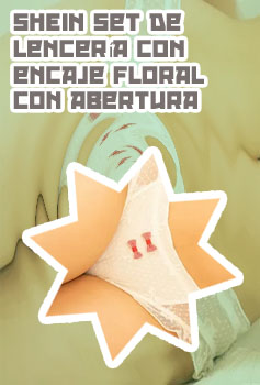 Lencería de encaje shein