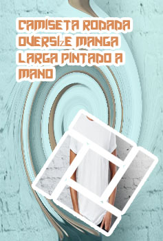 Remera manga larga oversize