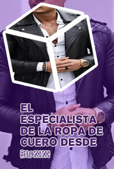 Ropa de cuero hombre