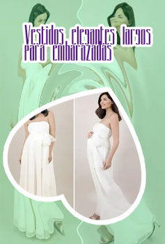 Vestidos embarazadas elegantes
